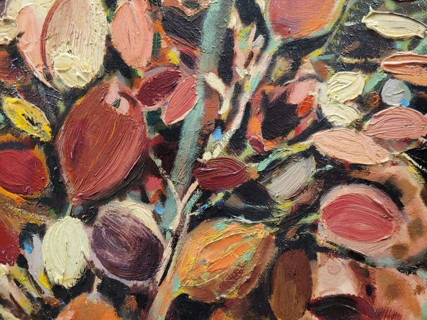 Ó/L, Bodegón de flores, Eugene Biel, 1952, Expresionismo vienés – Austria