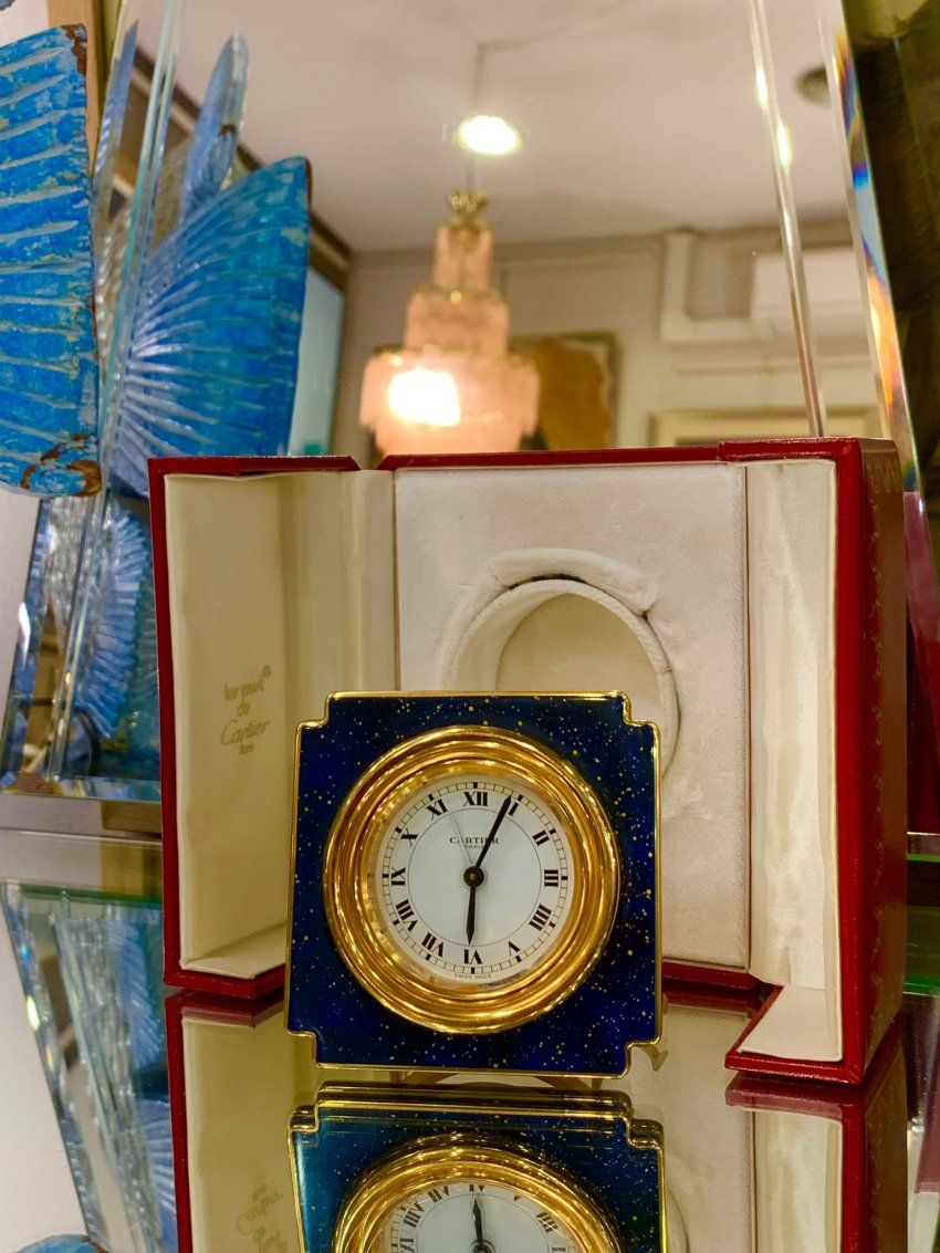 Reloj de Cartier, Lapislázuli, años 90