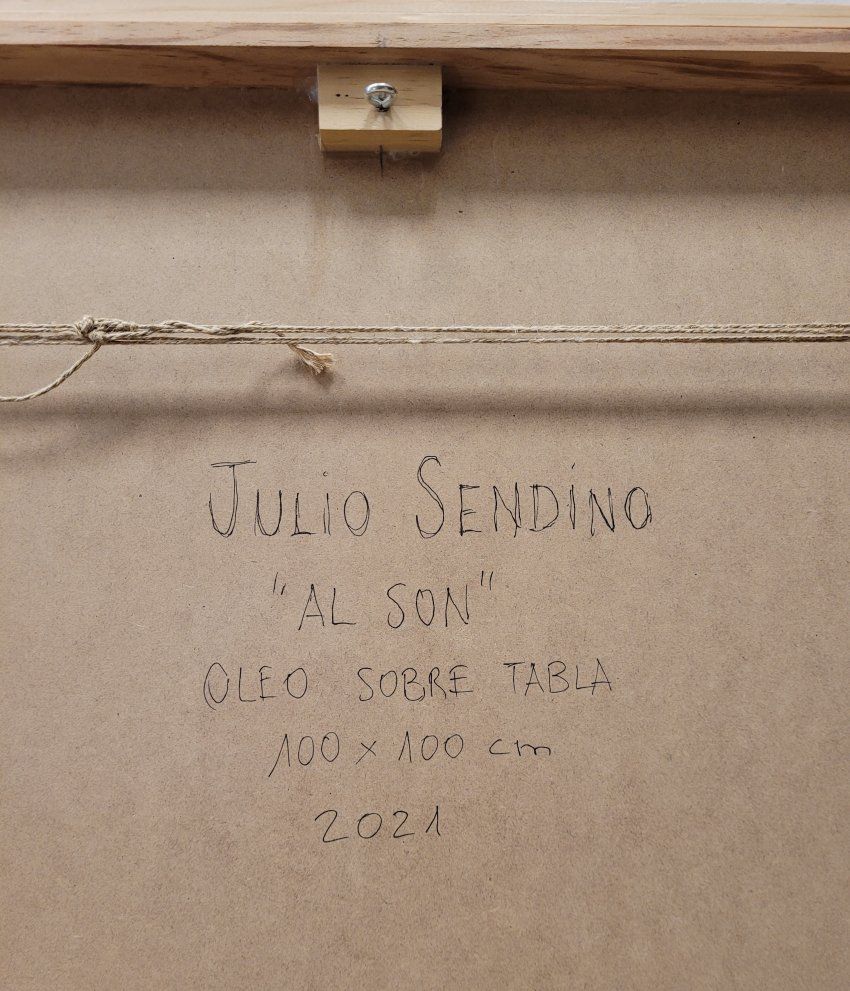 Ó/T “Al son” firmado Julio Sendino, 2021