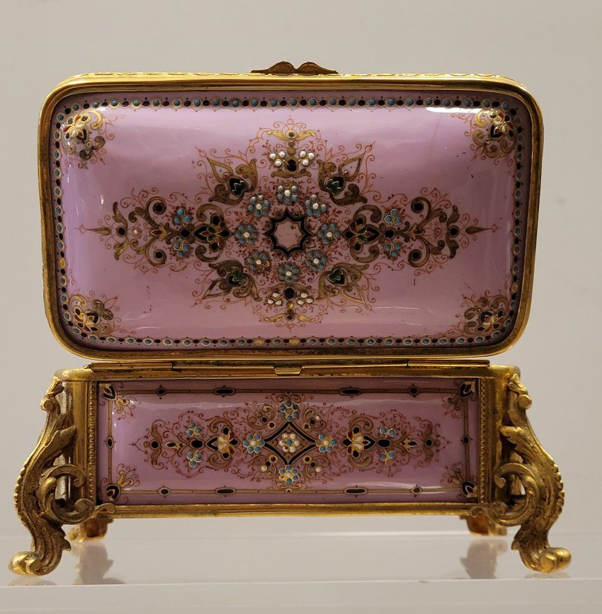Cajita – joyero Napoleón III, siglo XIX – Francia