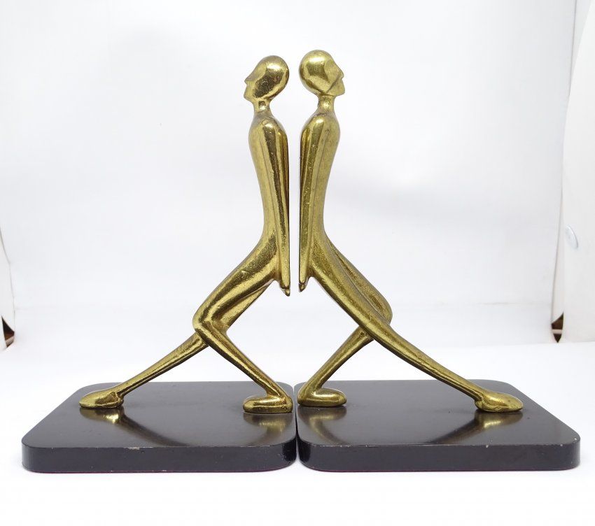 Pareja de esculturas en bronce, Karl Hagenauer, Art Decó, 30's   40's