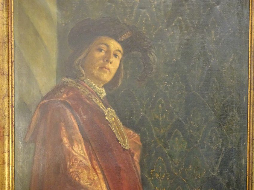 Francisco Prieto, Retrato de Macero, fin. S.XIX - Valladolid