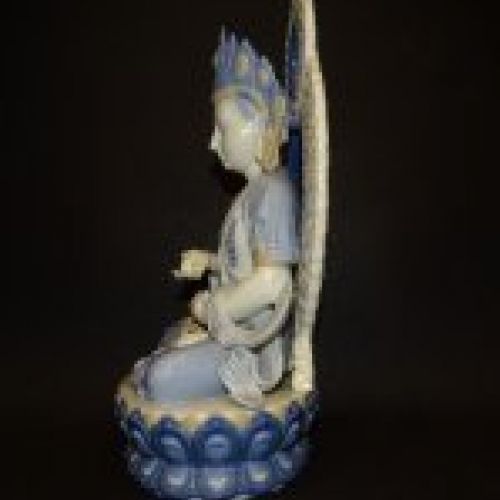 Figura de porcelana Lladró, Buda, 60s