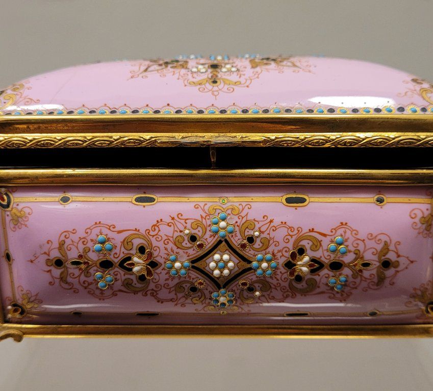 Cajita – joyero Napoleón III, siglo XIX – Francia