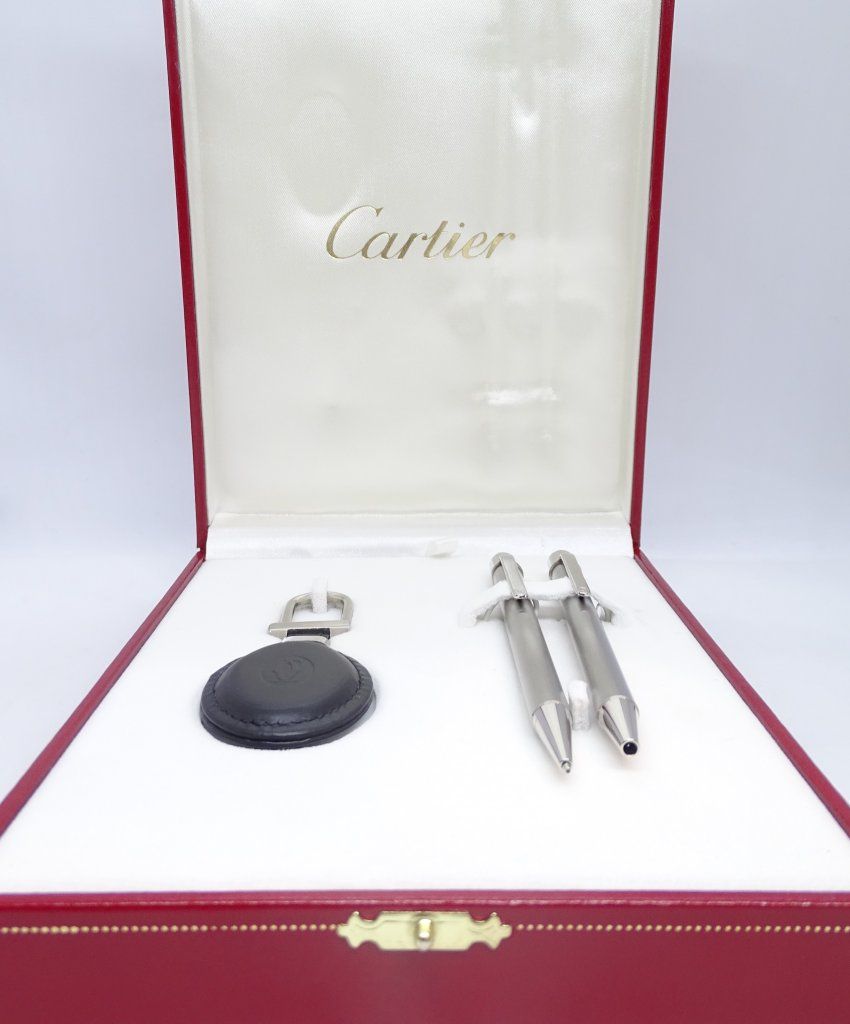 Juego llavero, bolígrafo y portaminas Cartier