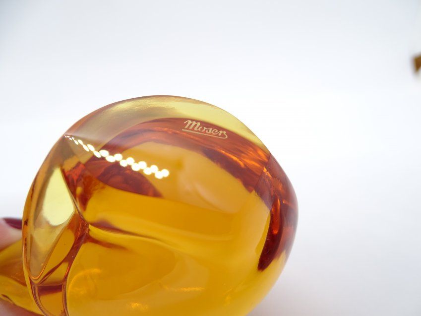 Ardilla de cristal naranja,  Moser (since 1857)