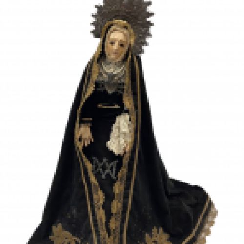 Talla vestidera o capipota de la Virgen Dolorosa o de los 7 dolores, s. XIX
