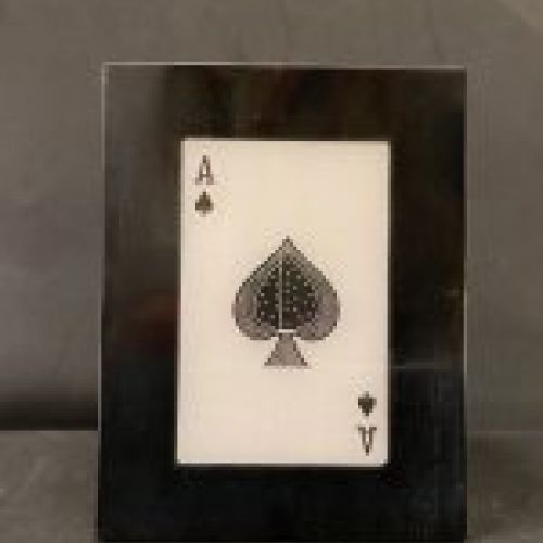 Caja de cartas en hueso, vintage   Francia
