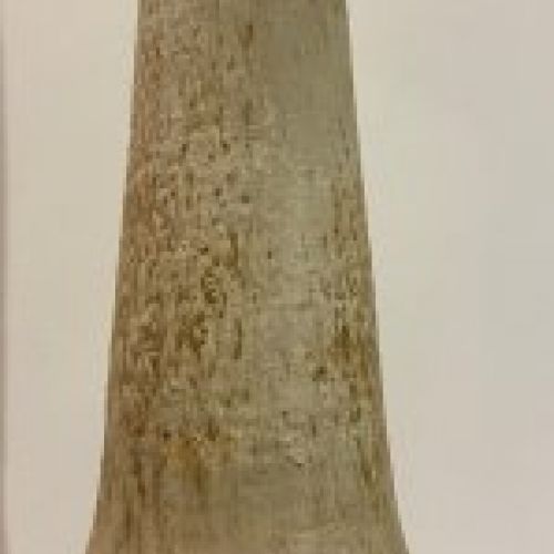 Lámpara de pie cerámica danesa, años 50