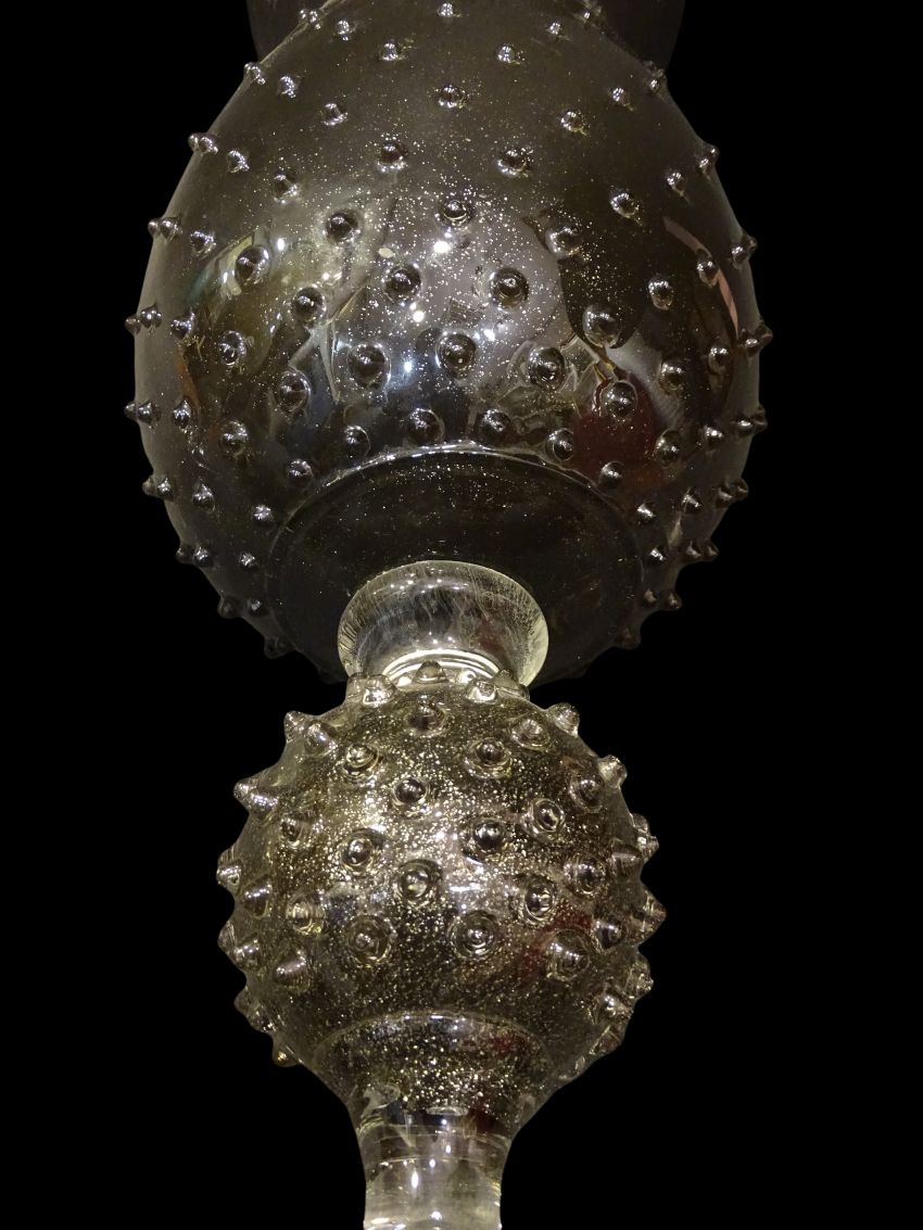 Copas en cristal de Murano, 70s