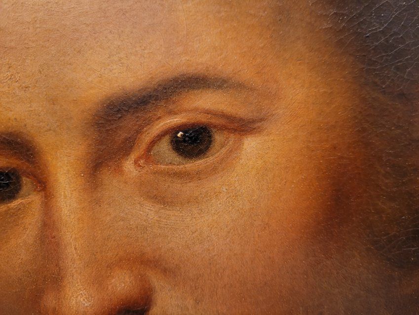 Retrato de Rubens y Van Dyck, finales S