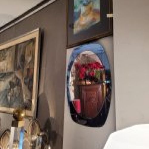 Espejo de pared, estilo Fontana Art, 70´s