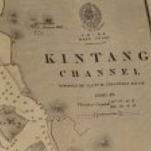 Mapa Cartográfico de Nepal, Kintang Channel, de Richard Collinson , S