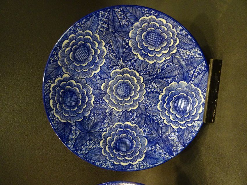 Platos de porcelana Imari, Japón S