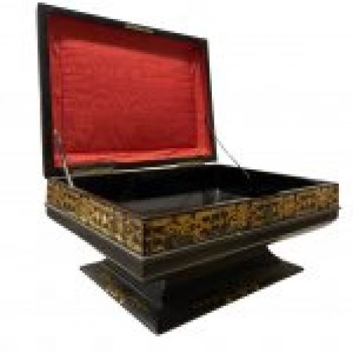 Caja o cofre Jennens & Bettridge (Makers to the Queen), hacia 1840   Inglaterra