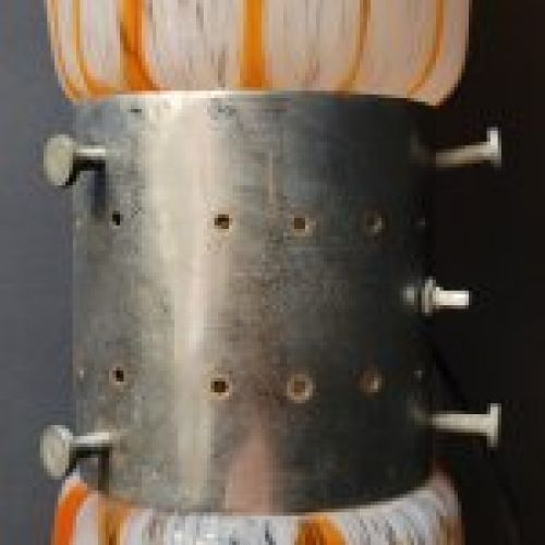 Lámpara cristal de murano diseño Lipstick de Carlo Nason, años 60    Italia