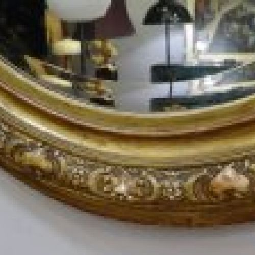 Espejo ovalado Napoleón III, S.XIX