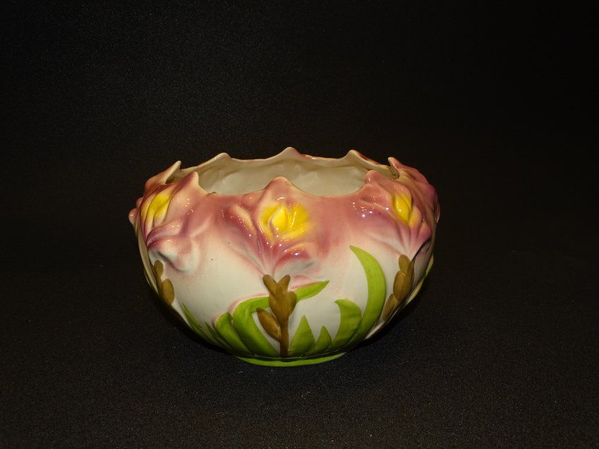 DSC04212 barbotina jarrón macetero cerámica flores.JPG