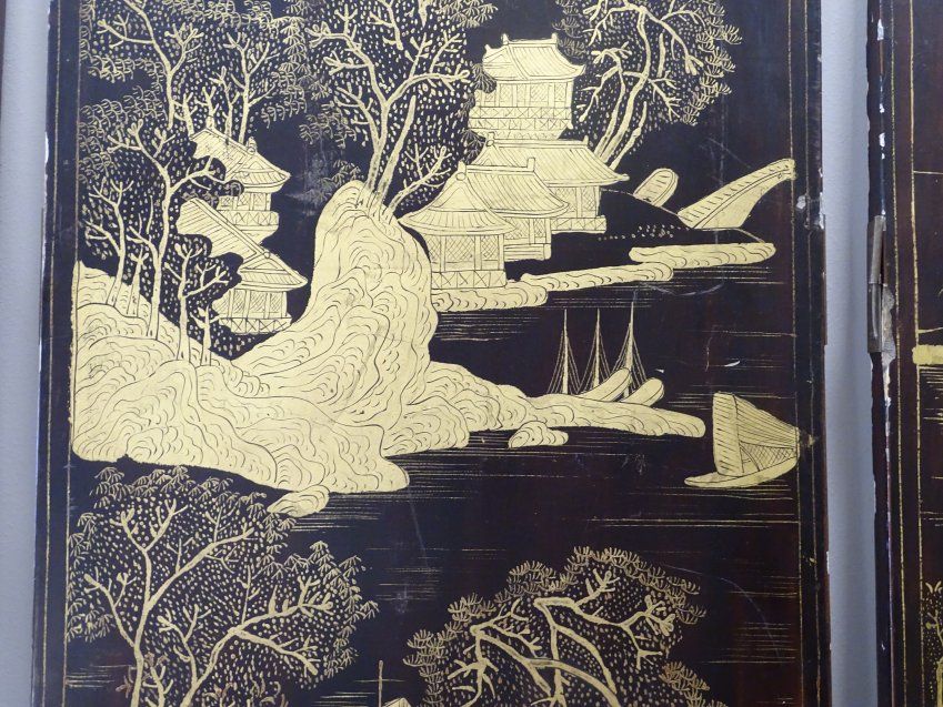 Bimbo Chino Coromandel, Dinastia Qing, s. XIX