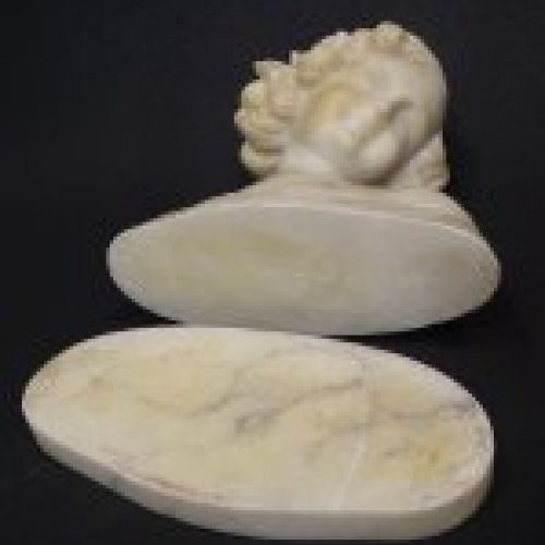 Busto de alabastro Art Nouveau S