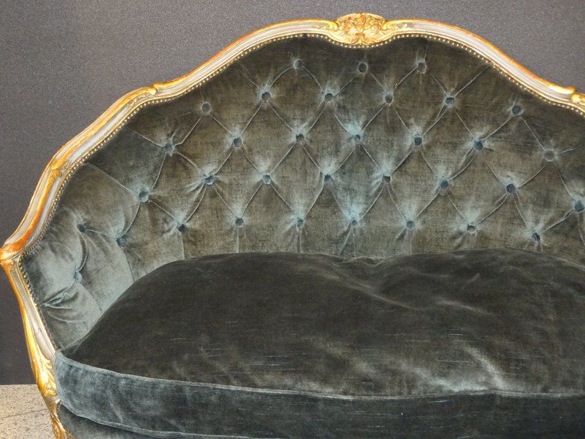 Canapé Corbeille Napoleón III S.XIX