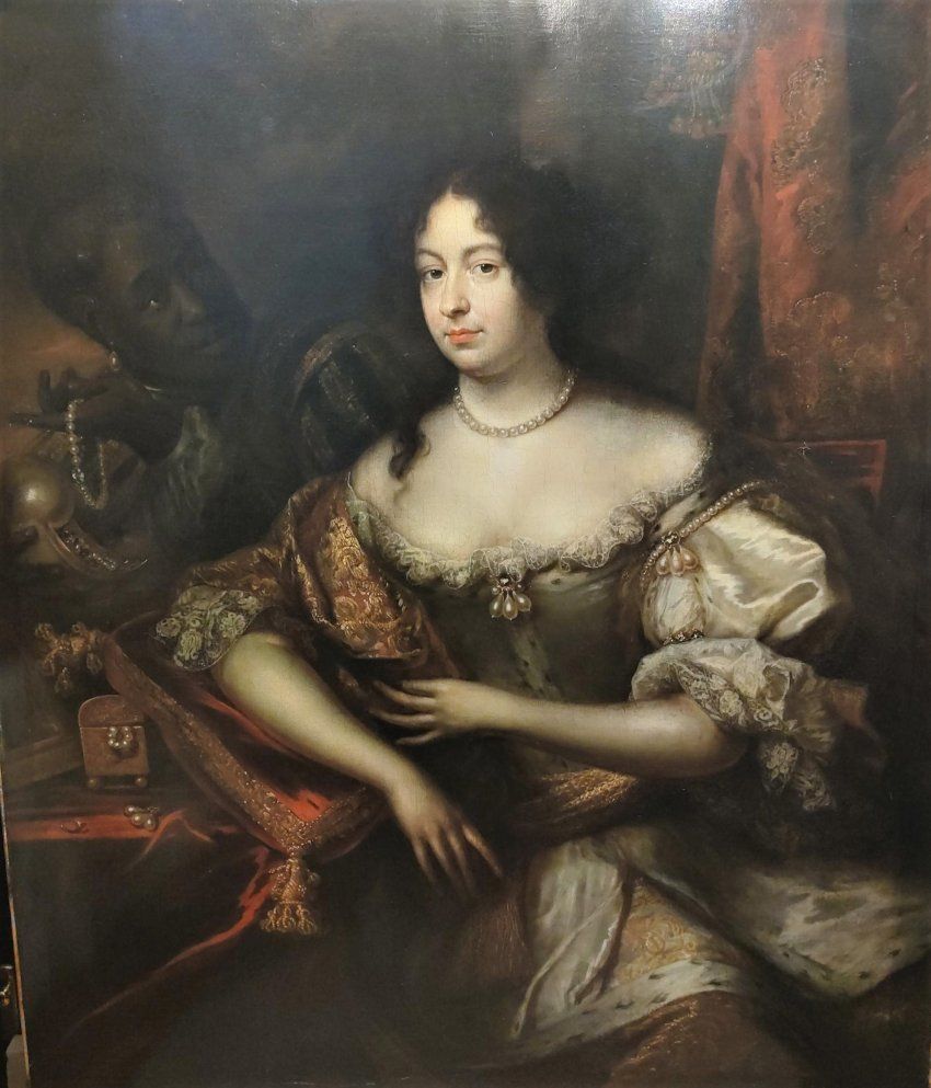retrato de bodas María Casimira