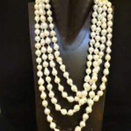 Collar de perlas australianas, principios s. XX