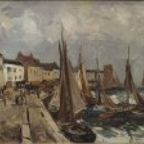 O/L Fernand Herbo (1905-1995), "Port Normand"