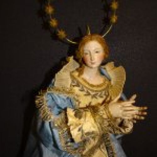 Virgen Napolitana capipota o vestidera, S