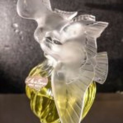 large blown glass perfume bottle by rene lalique 1960s 2