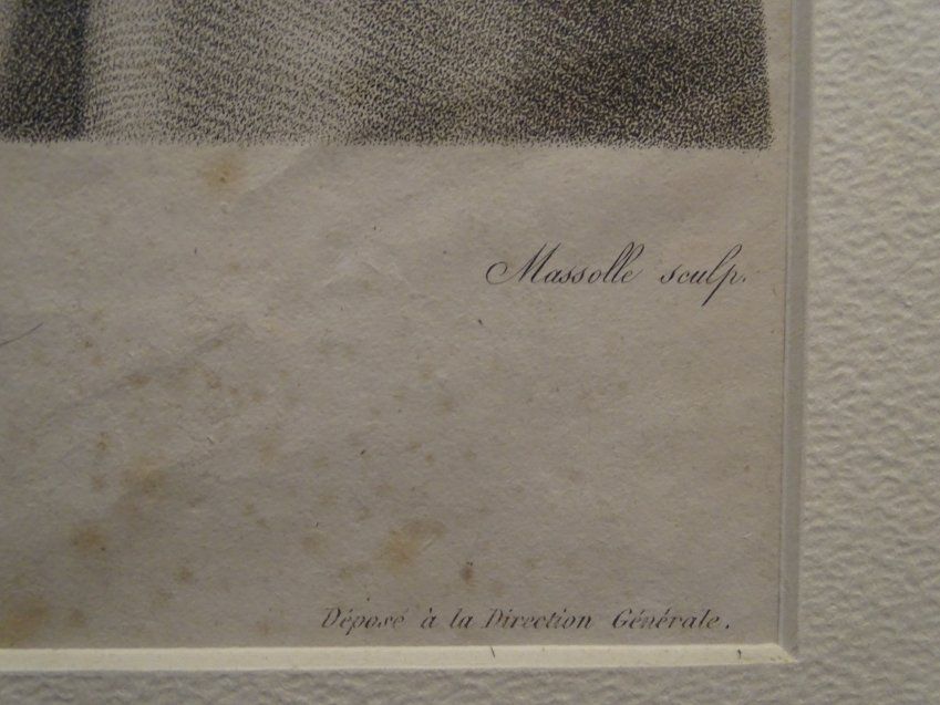 Pareja de Grabados de Lemire Ainé, de Clorinde y Tancréde, ppios S.XIX