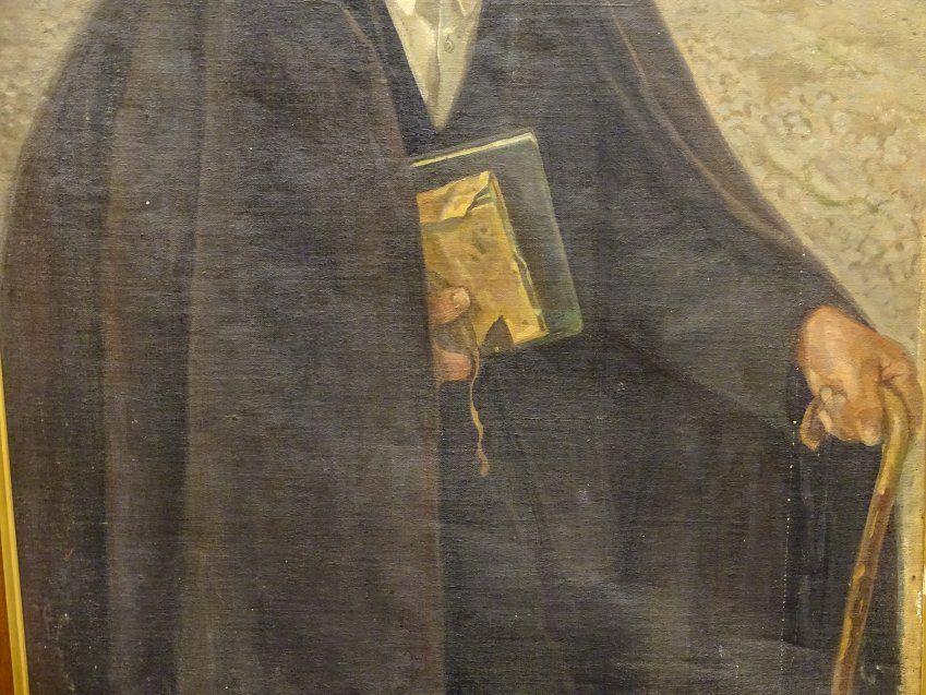 Óleo sobre lienzo, Retrato de tipo castellano, Escuela Castellana ppios. S.XX