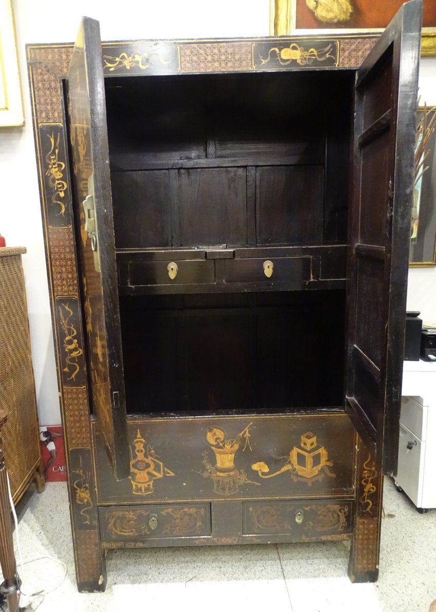 Armario Cabinet  Chino,  s.XIX