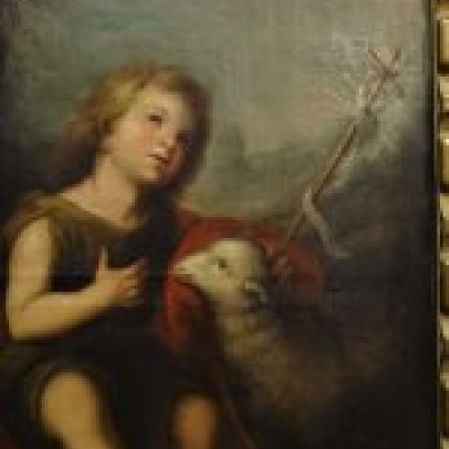 San Juanito Niño con Cordero, s